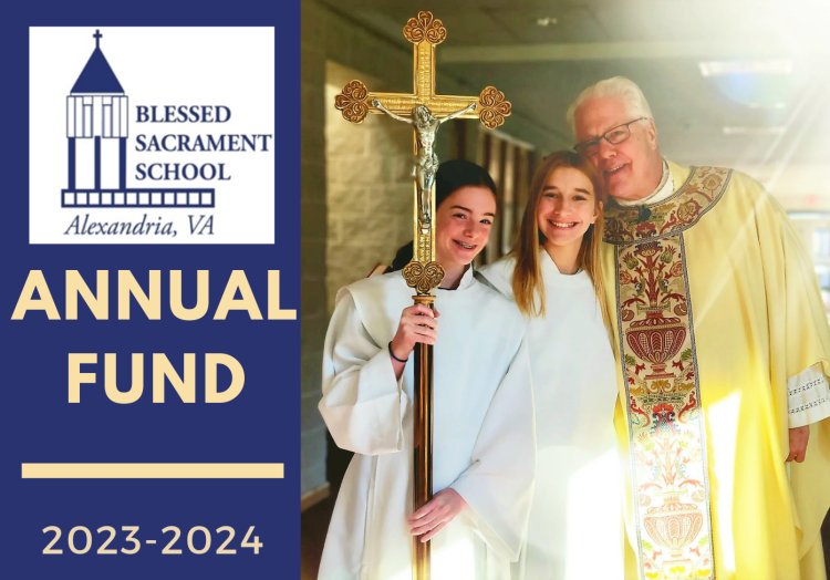 Blessed Sacrament School logo
